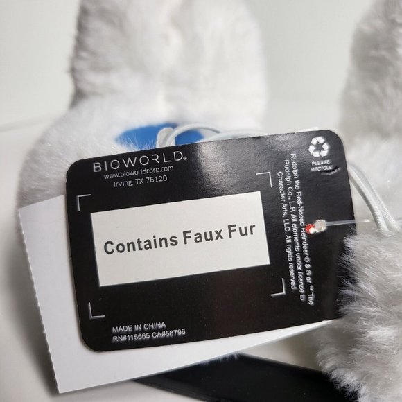 Rudolph Red Nosed Reindeer Slippers Abominable Snowman Sz 1 Christmas Toddler - Picture 14 of 16